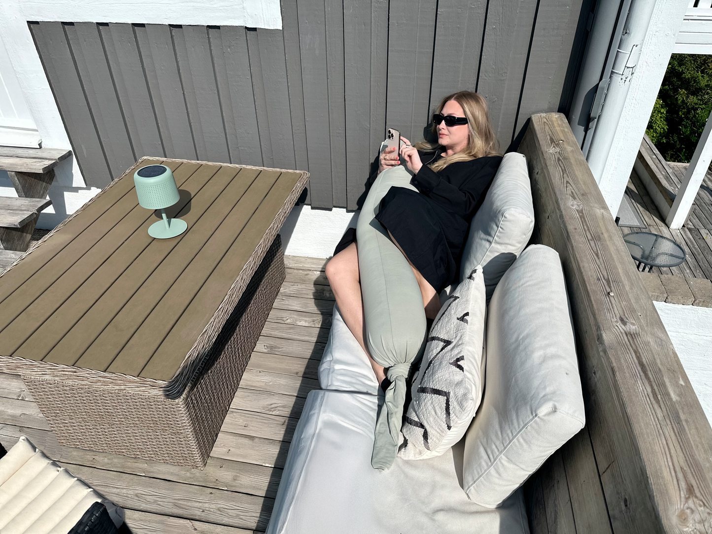 Pregnancy pillow - Sage