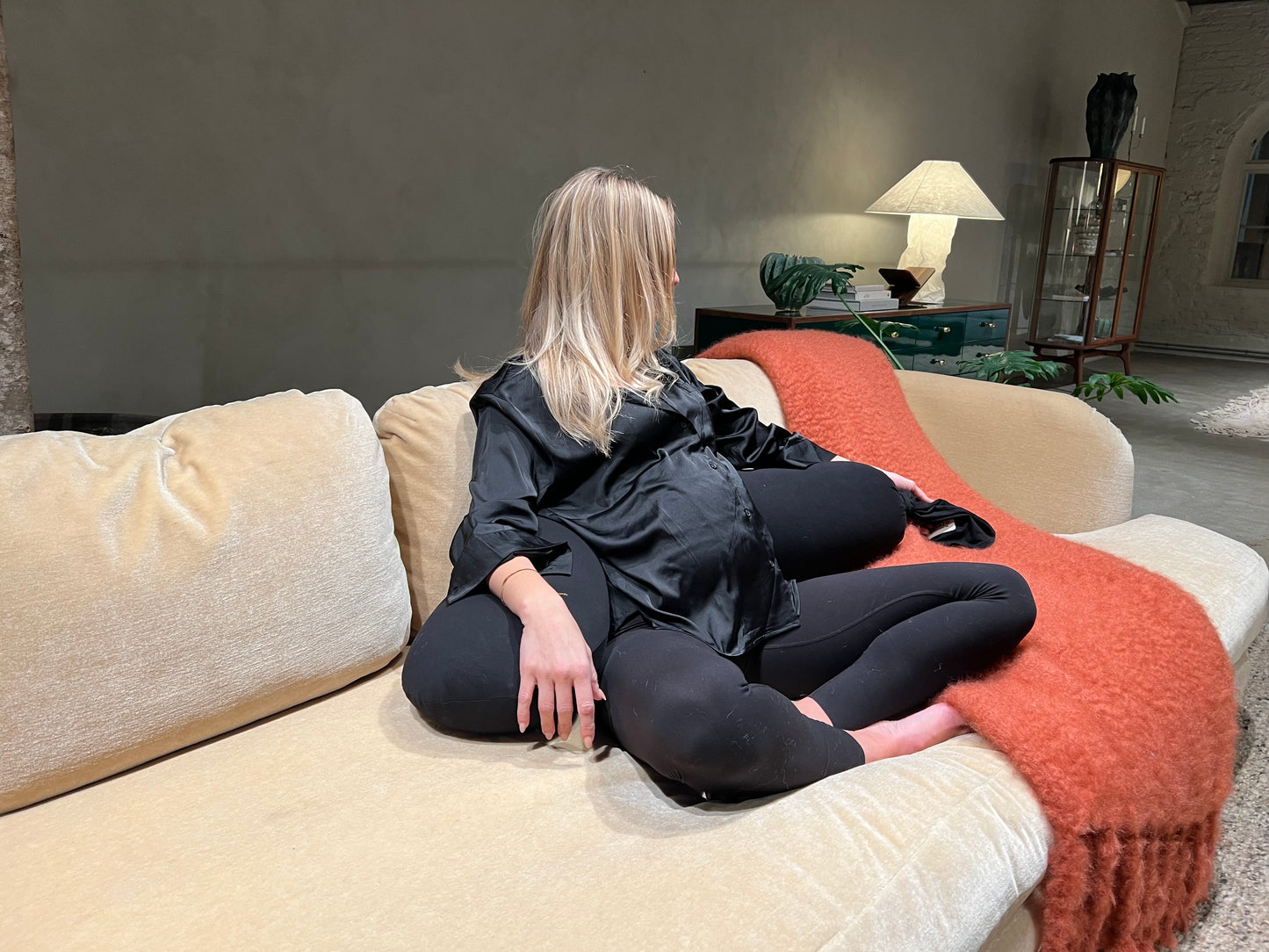 Pregnancy pillow - Charcoal